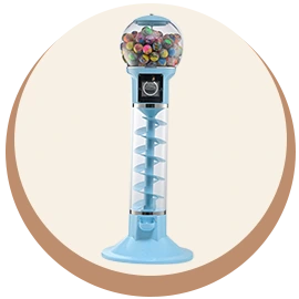 Máquina vertical de gashapon