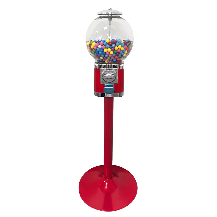 Máquina Gashapon vertical circular de doble cabezal