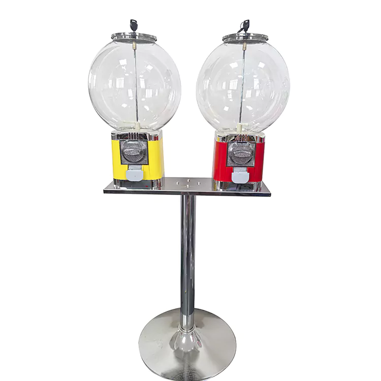 Máquina Gashapon vertical de doble cabezal