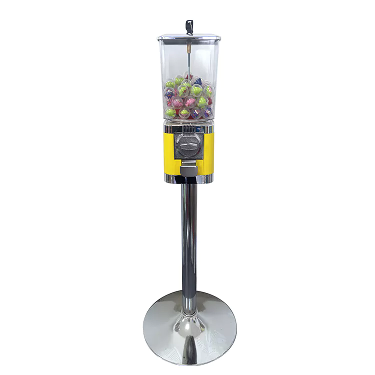 Máquina Gashapon vertical cuadrada de tamaño pequeño